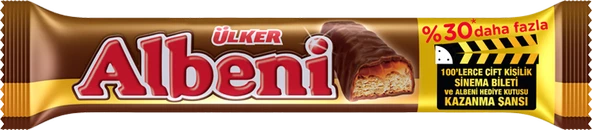 Ülker Albeni Büyük Boy Çikolata 52g 18 Adet - 2