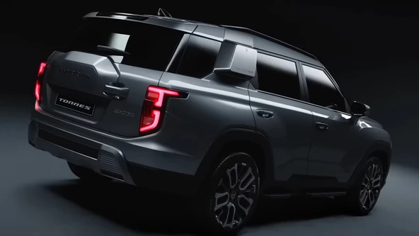 DK Tuning Torres Bagaj Siyah Yazı Logo KGM Ssangyong İle Uyumlu - 5