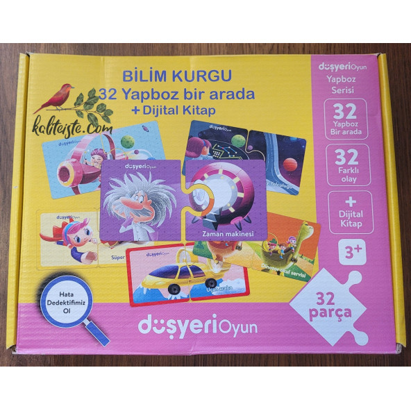 Stem A 32 Parça Yapboz - Sarı