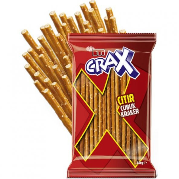 Eti Crax Sade Çubuk Kraker 40 g x 34 Adet - 3