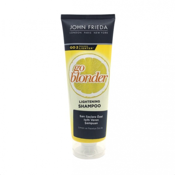 John Frieda Sarı Saç Güneş Işıltısı Veren Şampuan 250 ml