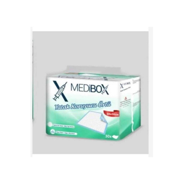 MEDİBOX 60x90 Cm Hasta Serme Bezi 30 Lu X2