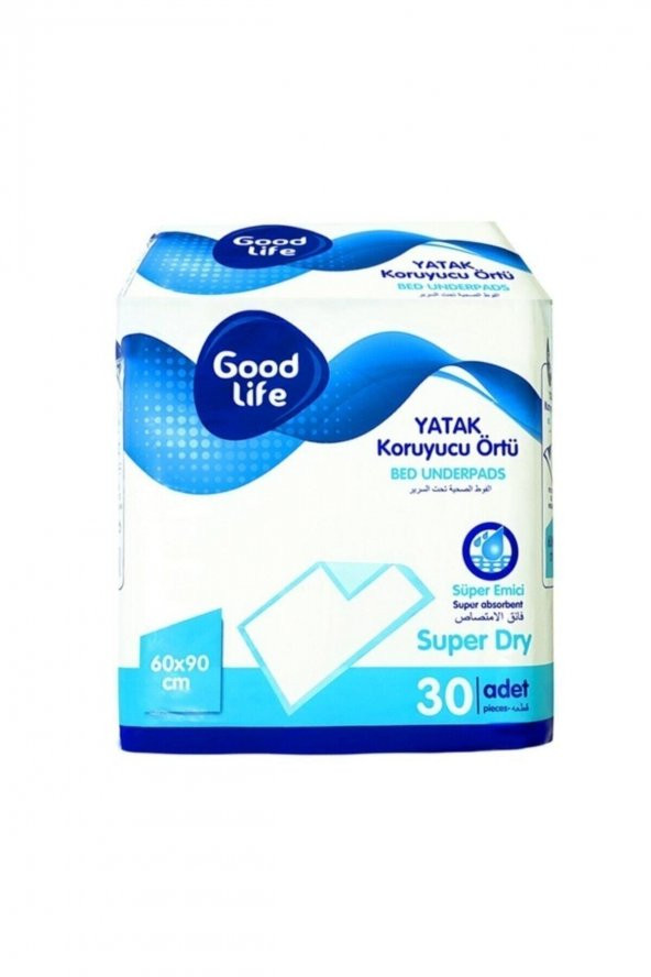 Yatak Koruyucu 60x90 1 Paket 30 Adet
