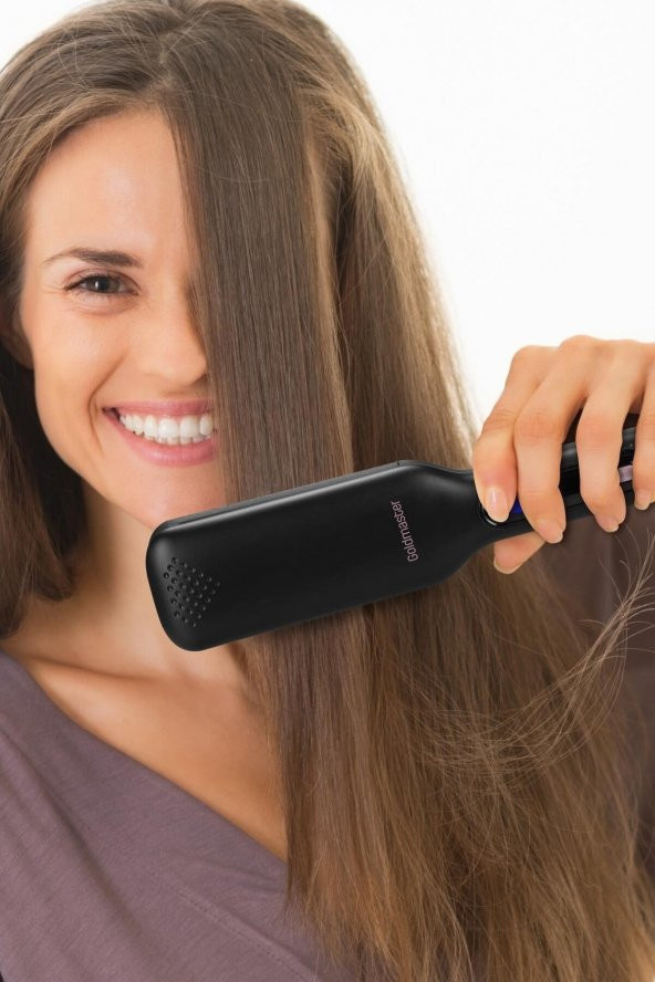 GoldMaster Cemre Gm-7187 Keratin Geniş Plaka Saç Düzleştirici - 6