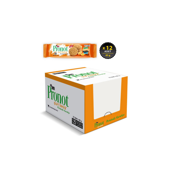 Eti Pronot Sade Kurabiye 85 g x 12 Adet - 2