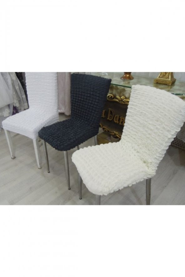 Bürümcük Sandalye Kılıfı Siyah - 2