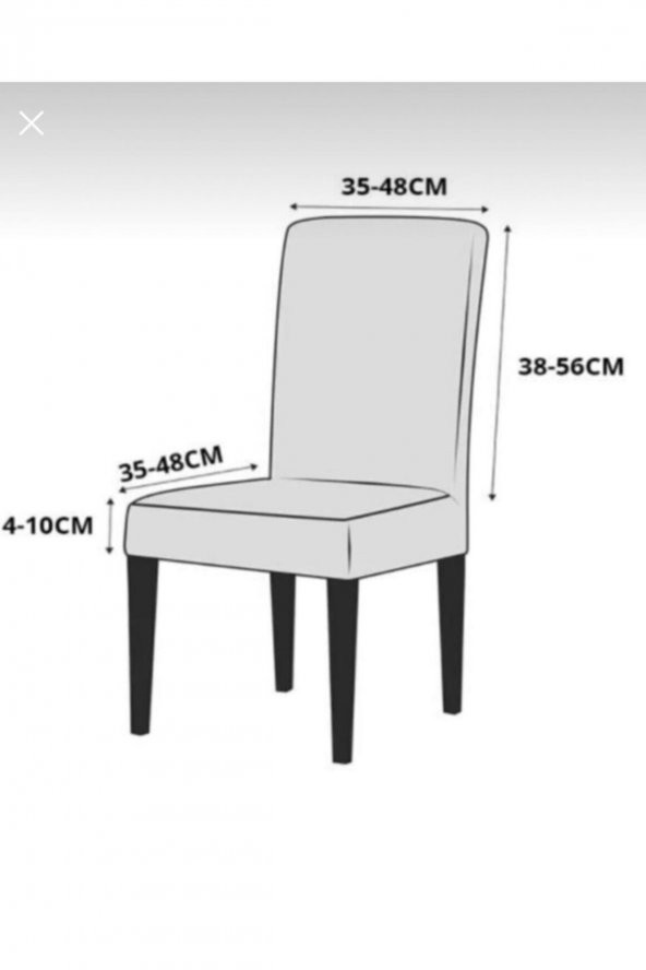 Bürümcük Sandalye Örtüsü 6lı Sandalye Kılıfı - 2