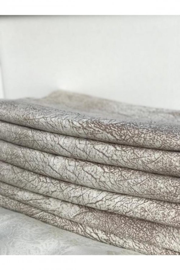 Lüx Nubuk Damarlı Kaymaz Koltuk & Çekyat Örtüsü Toprak ürün görseli 1