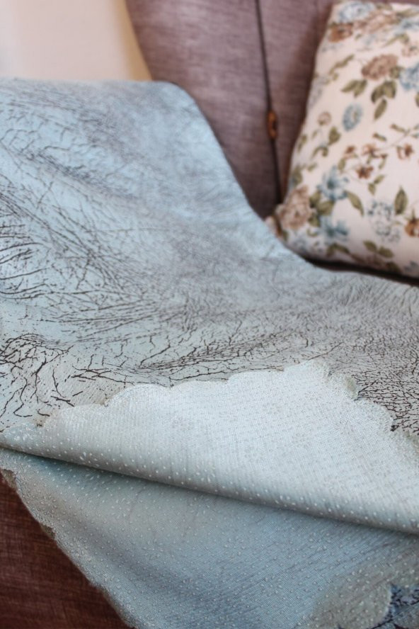 Silikon Tabanlı Kaydırmaz Lüks Desen Çekyat Koltuk Örtüsü ürün görseli 1