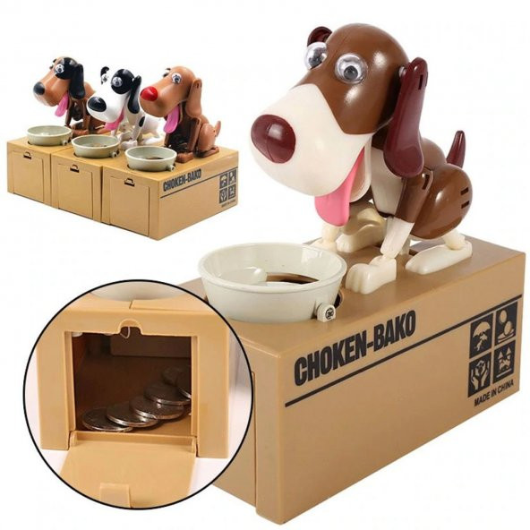 Para Yiyen Köpek kumbara
