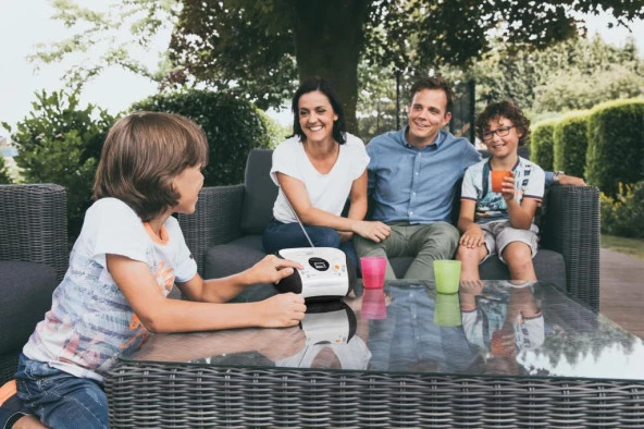 LENCO SCD-24 BEYAZ - CD ÇALARLI TAŞINABİLİR Müzik Seti STEREO FM RADYO - BEYAZ - 9