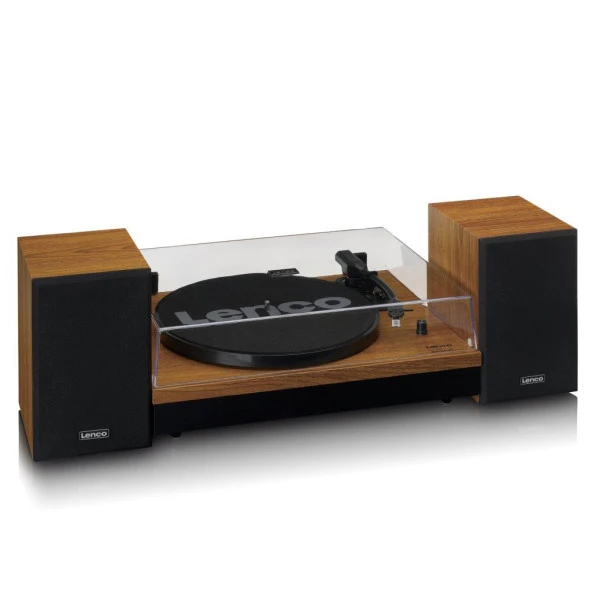 Lenco LS-310WD Ahşap Bluetoothlu Pikap Plak Çalar - 2