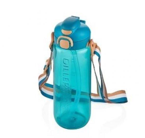 Bee Diller Tritan Pipetli Su Matarası 780Ml Turkuaz