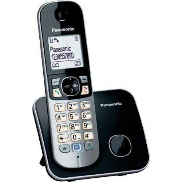 Panasonic KX-TG6811 Siyah Telsiz Telefon - 2