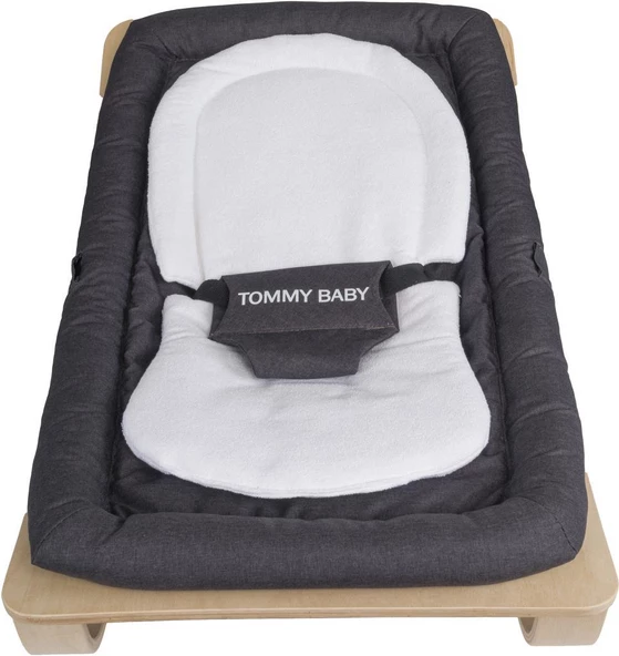 Tommybaby Bella Natural Ahşap Ana Kucağı Sallanır - 6