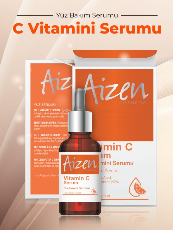 AIZEN C Vitaminli Serum 30ml - 3