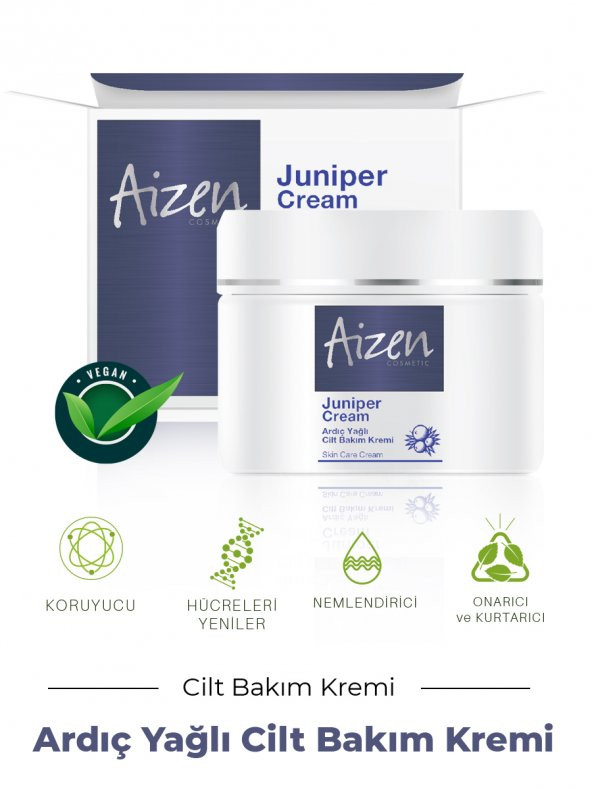 Aizen Ardıç Yağlı Masaj Kremi 50ml