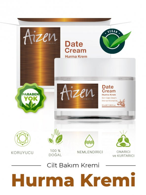 Aizen Hurma Özlü Cilt Bakım Kremi 50ml