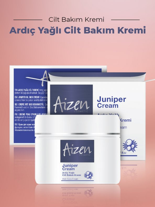 Aizen Ardıç Yağlı Masaj Kremi 50ml - 2