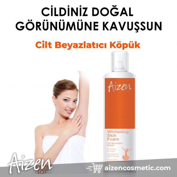 AIZEN Beyazlatıcı Krem Köpük 150ml