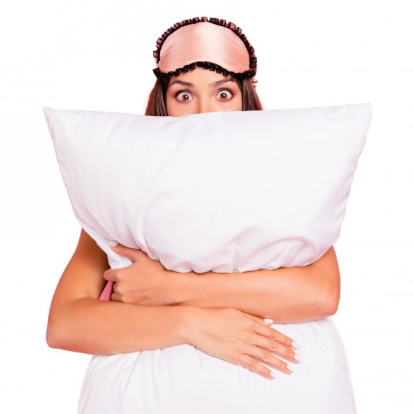 Yastık Boncuk Elyaf Antibakteriyel Dolgu Extra Yumuşak Uyku Yastığı Pamuklu Dikişli Kılıf 800 gr