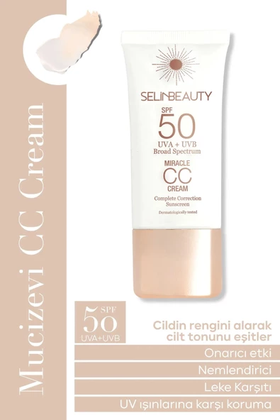 Selin Beauty Miracle CC Krem 50 ML