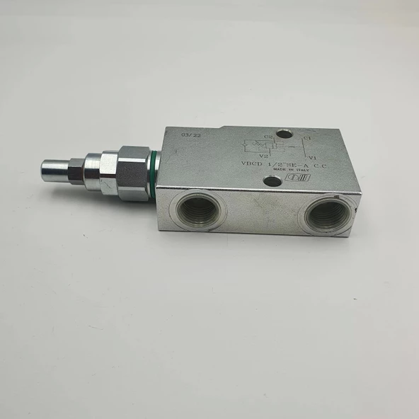 Hidrolik Tekli Yük Tutma Valfi K.M. 1/2 - Resim 4