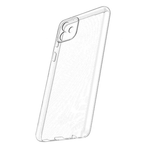 FitCase Samsung Galaxy A04 Kılıf Kamera Korumalı Silikon Şeffaf Arka Kapak - 3