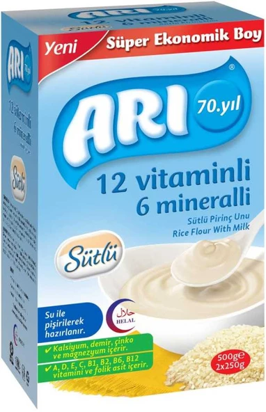 Arı Mama Sütlü Pirinç Unu 500 gr