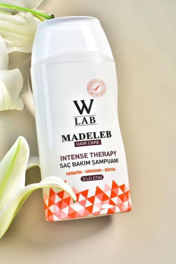 W Lab Madeleb Intense Therapy Keratin Şampuan 300 ML