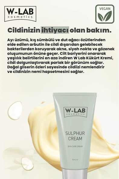 W-Lab Kükürt Kremi 50 ML - 4