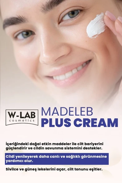 W Lab Kozmetik Madeleb Plus Krem 50 ML - 3