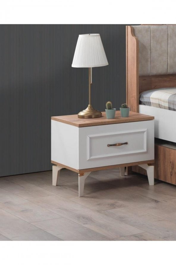Erezoğulları Mobilya Trend Tek Çekmeceli Komodin 50x45x45cm