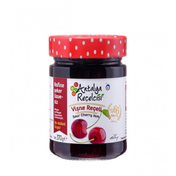 ANTALYA REÇELCİSİ VİŞNE 380 GR ürün görseli