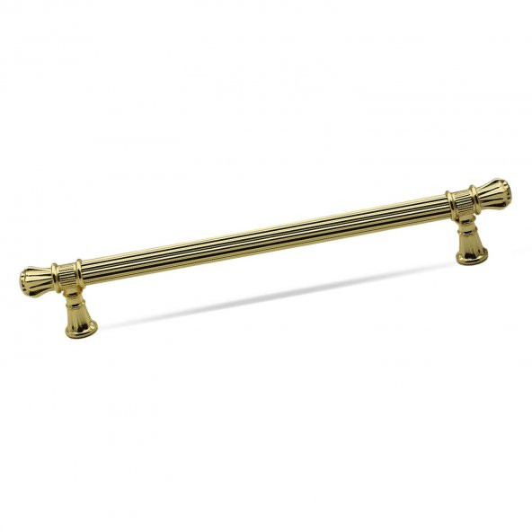 Çekmece Dolap Kapak Kulpu Kulbu 192 mm Gold Metal Kulp - 4