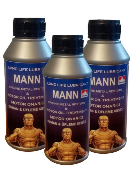 Mann Restore Duman&Üfleme Kesici&Motor Onarıcı 400 ml X 3