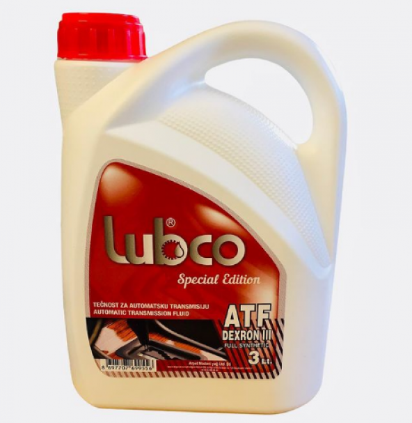 Lubco ATF 320  3LT  Dexron III  Otomatik Şanzuman &Direksiyon yağ