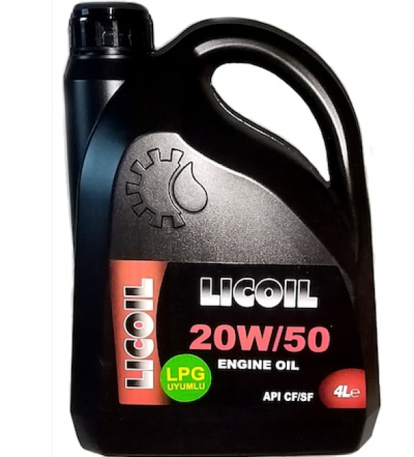 Licoil LPG 20W50  4LT(BENZ-DİZ-LPG)