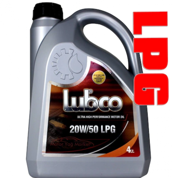 Lubco Lpg 20w50 4 lt Motor Yağı