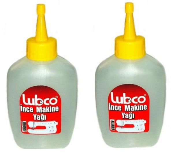 Lubco İnce Makine Yağı 60 ML 2 adet