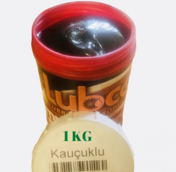 Lubco 180cc ısıya dayanıklı kauçuklu yeşil gres 1 kg ürün görseli 1