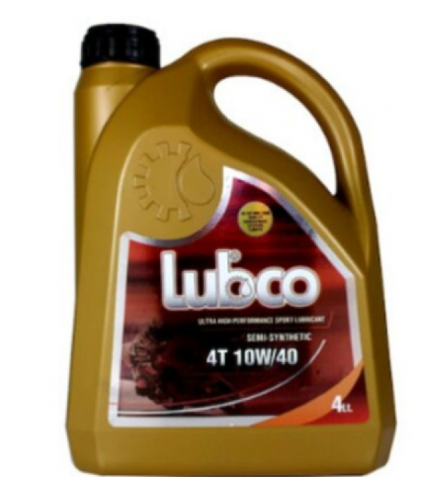 Lubco 10W/40 4T 4 Litre MotoSiklet Yağı