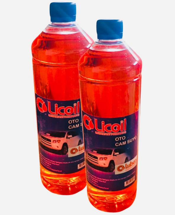 Licoil Yazlık Cam Suyu&Parfümlü&Şampuanlı 1 Litrex2