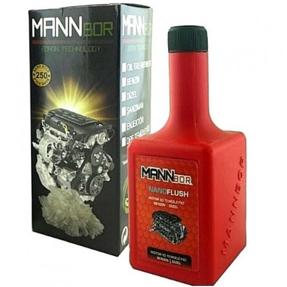 Mannbor Motor İçi Temizleyici 250ml İçi Temizleme Katkısı
