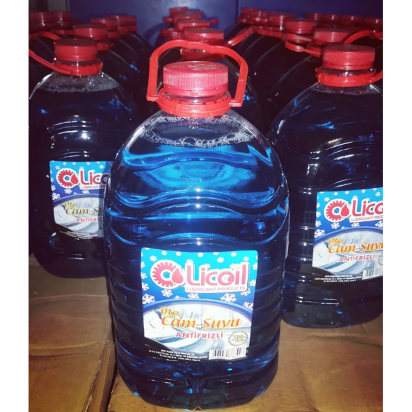 Licoil Antifrizli &Parfümlü&ŞampuanlıOto Cam Suyu -12 10 Litre