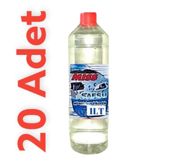 Saf Su Lubco miss 1 Litre -Ütü ve Akü Radyatör Suyu 20 ADET - 2