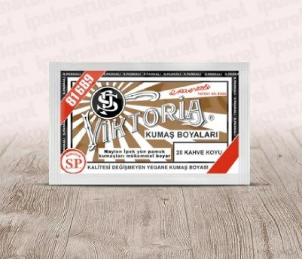 Kumaş Boyası Koyu 20 Kahve Koyu 10 Gr Pkt