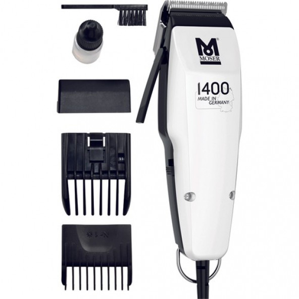 Moser 1406-0310 Beyaz Saç Kesme Makinesi