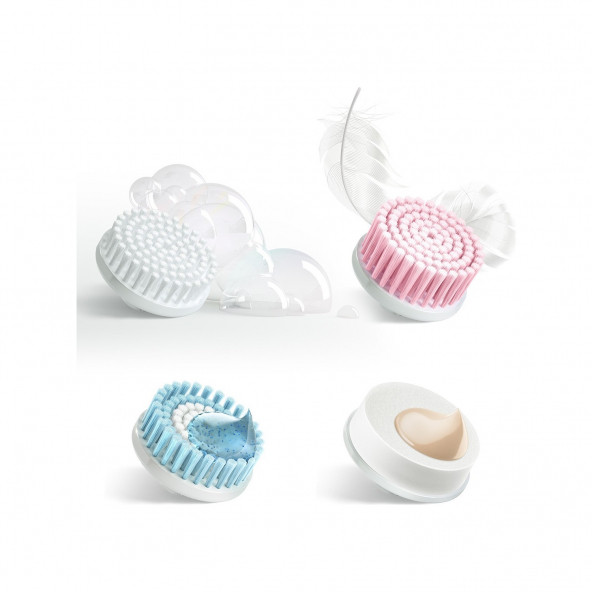 Braun SE80-M Face 4'lü Yedek Başlık - 2