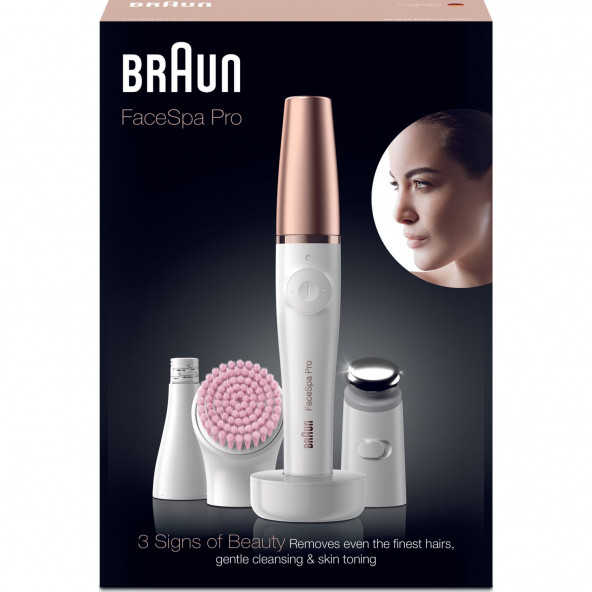Braun FaceSpa Pro 912 Face 3 in 1 Yüz Epilatörü - 5